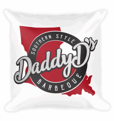 Daddy D's Southern Style Square Pillow