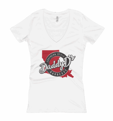 Daddy D's Southern Style Women's V-Neck T-shirt