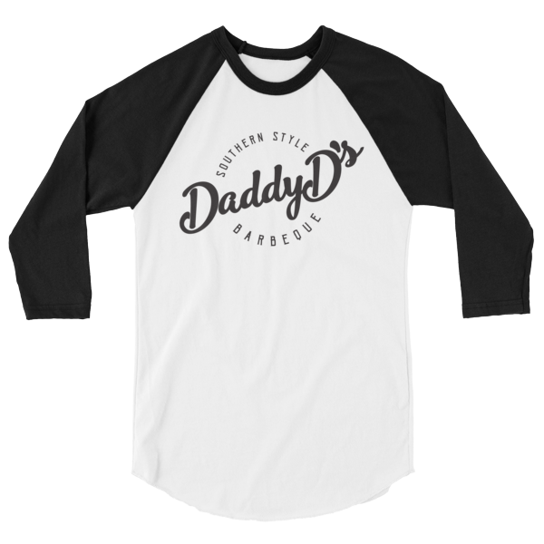 Daddy D's Label 3/4 sleeve raglan shirt