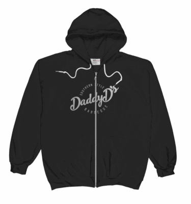 Daddy D's Label Unisex Zip Hoodie