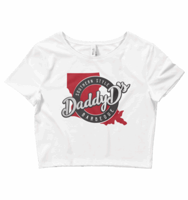 Daddy D's Southern Style Women’s Crop Tee