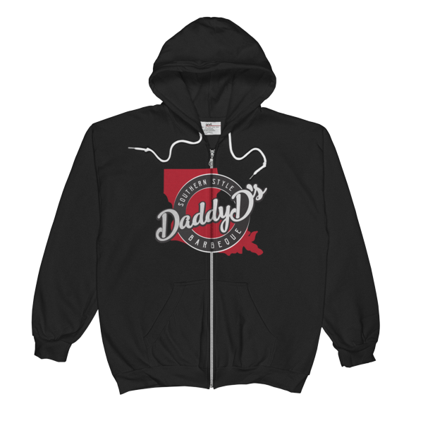 Daddy D's Southern Style Unisex Zip Hoodie