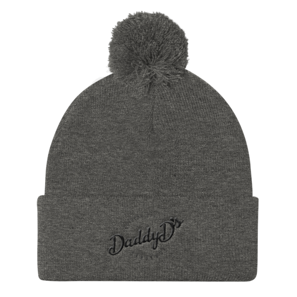 DADDY D'S SCRIPTPom Pom Knit Cap