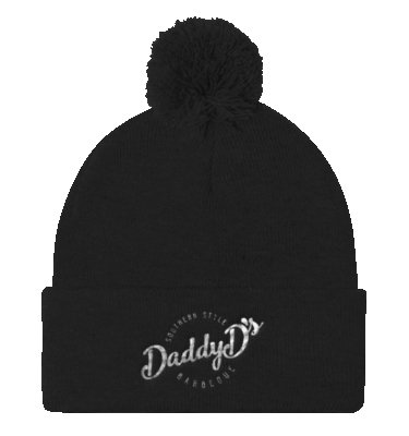 DADDY D'S Pom Pom Knit Cap